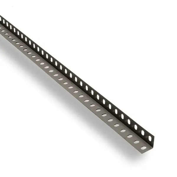 Angular Met Ranurado 40Mmx2Mt Gris