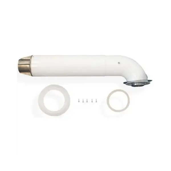 terminal horizontal condens. 80/125 blanc TERMINAL HORIZONTAL CONDENS. 80/125 BLANC AZB 1349