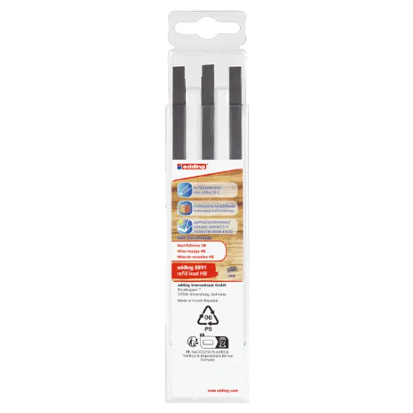 Mine Tracage Hb 8891 Set De 6 Edding