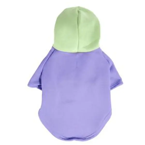 Sweat à capuche pour chien violet - Taille M