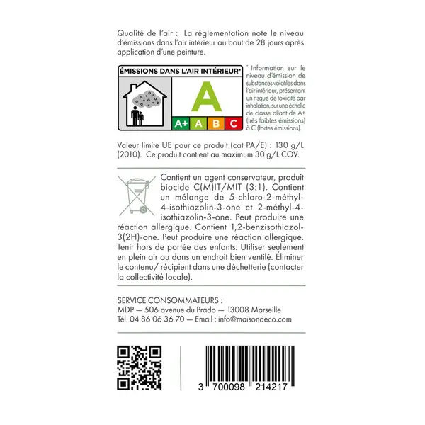 Vernis protecteur Relook meuble MAISON DECO, transparent brillant, 0.5 l - MAISON DECO