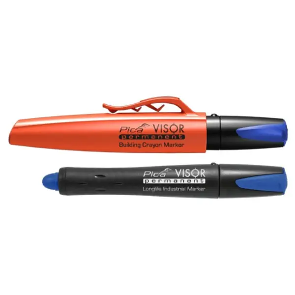 Marqueur Industriel rechargeable Pica Visor Permanent Bleu SB Pica
