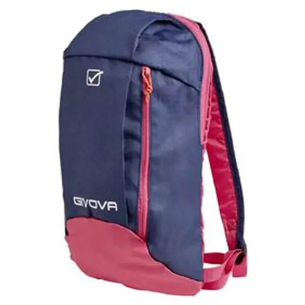 Sac à dos sport réglable bleu et rose 24x14xH41cm