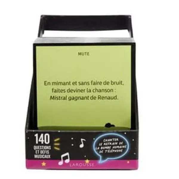 Jeu apéro karaoké