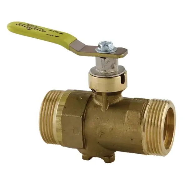 Robinet d'arrêt gaz à boisseau sphérique MM à joint plat 50X60 CAL 40