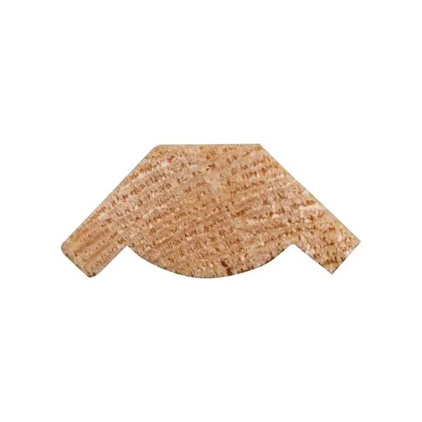 Moulure de plafond en pin 270 x 2,2 x 2,2 cm
