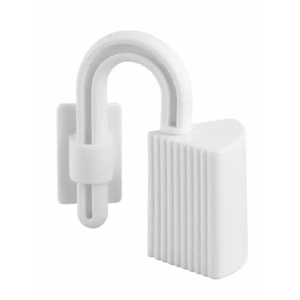 Lot de 2 entrebailleurs bloque-charnière, blanc - THIRARD