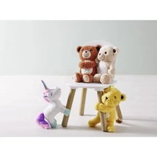 Peluche licorne 22x8,5xH19cm
