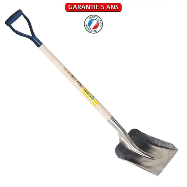 Pelle auto inox emmanchée D - PERRIN
