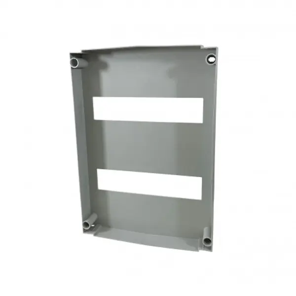 Plastron modulaire 24 modules pour coffret polyester ABB Aria 43 - 2 rangées de 12 modules