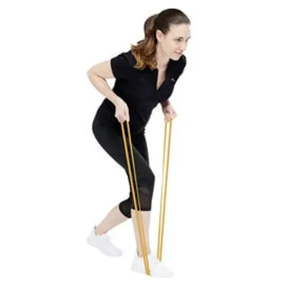 Élastique fitness force 2 à 7 jaune