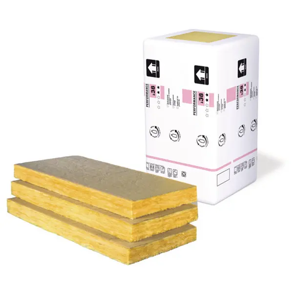 Laine de verre 45mm Cloison 38 R:1,2 - 1,35m x 0,6m - 20 panneaux kraft