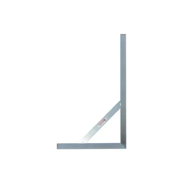Equerre de maçon alu section 50x15mm dimension 60x80cm Taliaplast