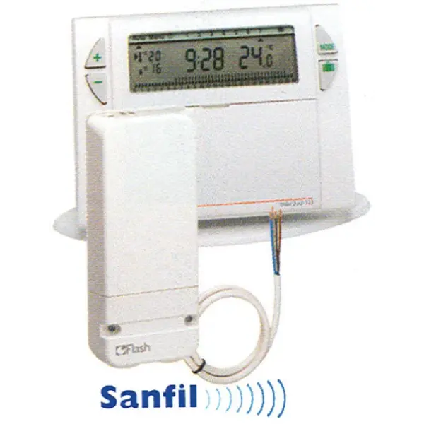 Thermostat d'ambiance radio programmable digital - Flash TAP