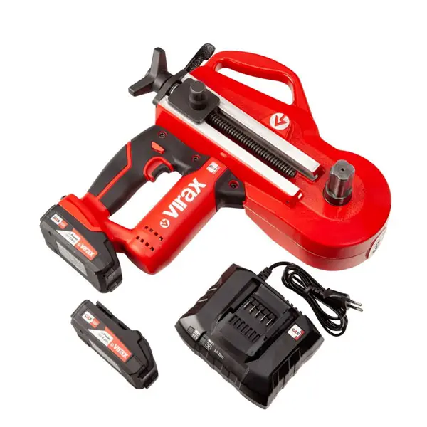 Cintreuse Eurostem III 18V-Li 2 bat. forme 3/8-1/2-5/8-3/4-7/8 Virax