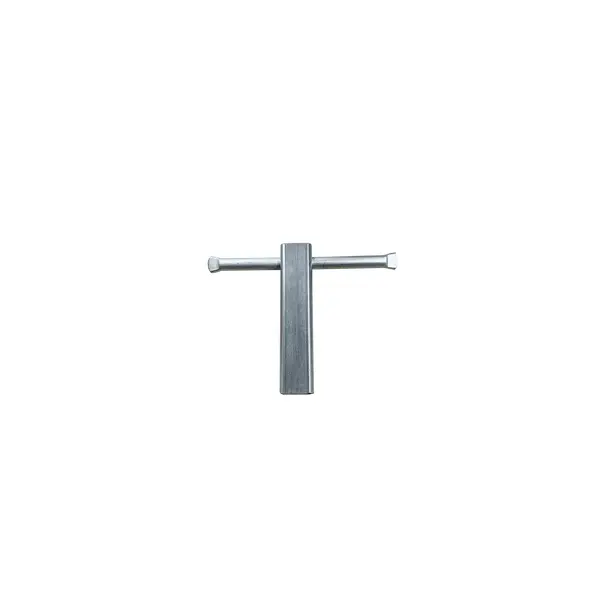 CLE GALVANISEE 30X30mm POUR POTEAU D'INCENDIE