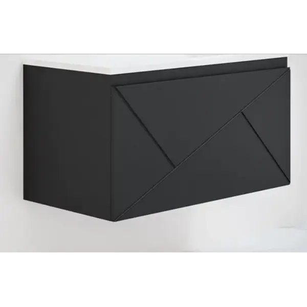 Caisson meuble suspendu Ancodesign - Noir mat
