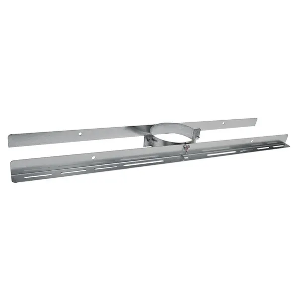 Collier de soutien - Ø130/190 - pour conduit flexible isolé - inox galvanisé - Joncoux