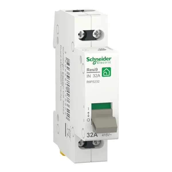 Resi9 - interrupteur - 2P - 32A - 2NO - R9PS232 - Schneider Electric