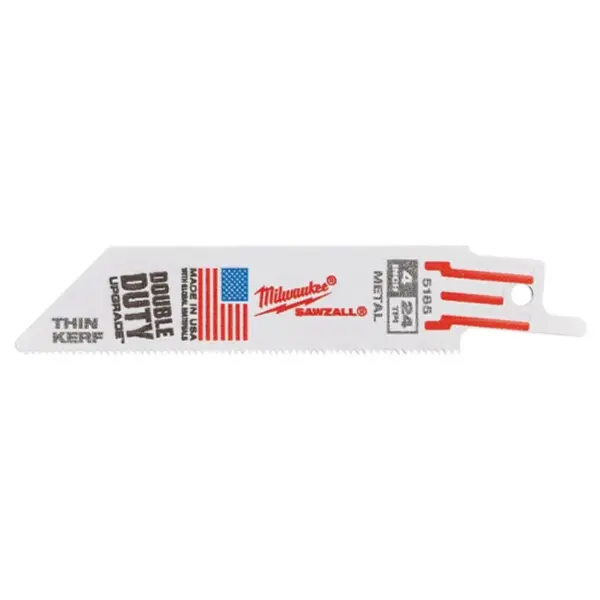 Lame De Scie Sabre Metal Thin Kerf 24 Tpi Boite De 5 Milwaukee