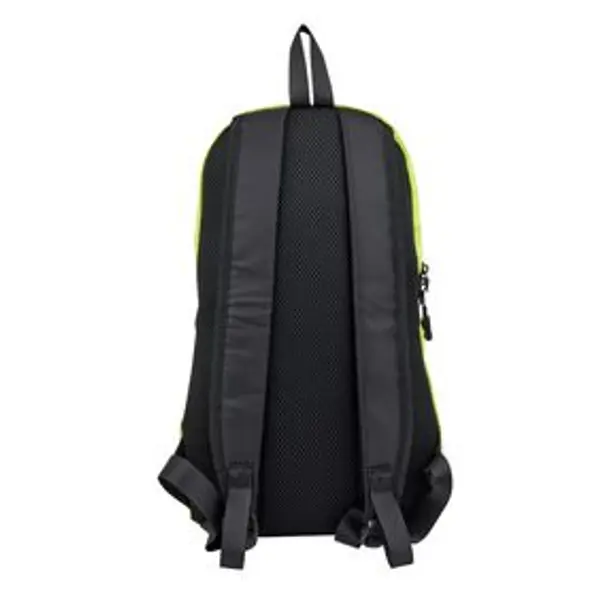 Sac à dos signalétique LED vert et gris