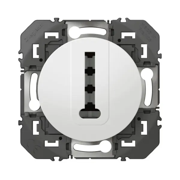 Prise téléphone en T finition Blanc Dooxie - Legrand - 600368