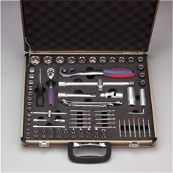 Valise clés et douilles 83 pièces - KWB