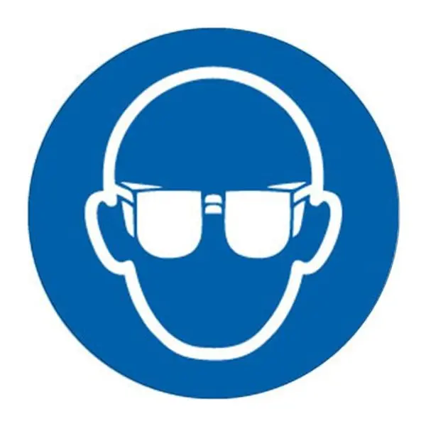 Adh Circular Obligatorio Gafas 9 Cm