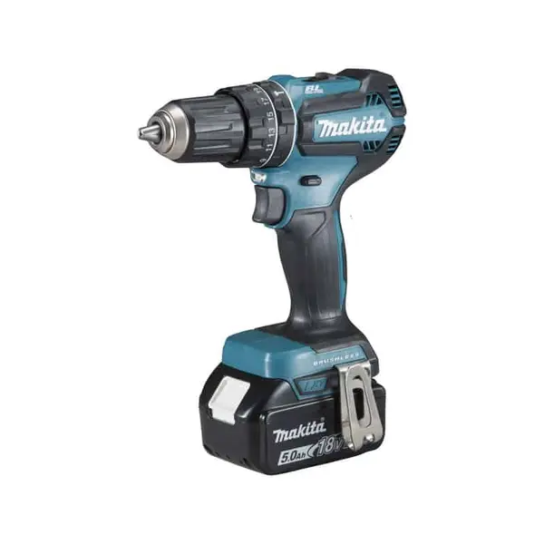 MAKITA Perceuse à percussion 18V LXT 2x5Ah en MAKPAC - DHP485RTJ