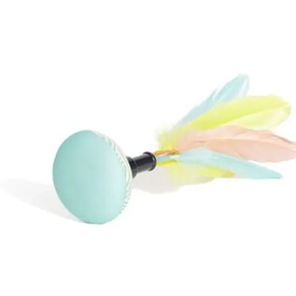 Jeu pétéca Ø7xH25cm base verte