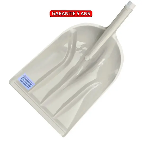 Pelle plastique blanche sans manche + étiquette alimentaire - PERRIN
