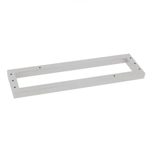 Socle de hauteur 60mm pour armoire polyester IDE de largeur 1250mm et profondeur 300mm