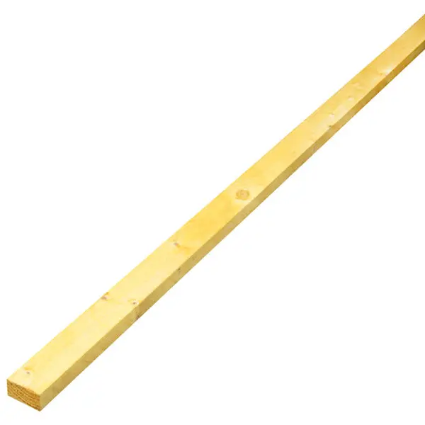 Latte/liteau en bois d'épicéa L. 4 m section 40 x 27 mm