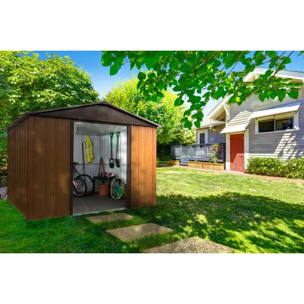 Abri de jardin double porte 3,69 m²