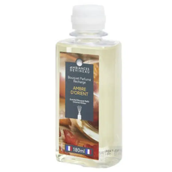 Recharge bouquet parfumé Ambiances Devineau ambre d'Orient 180ml