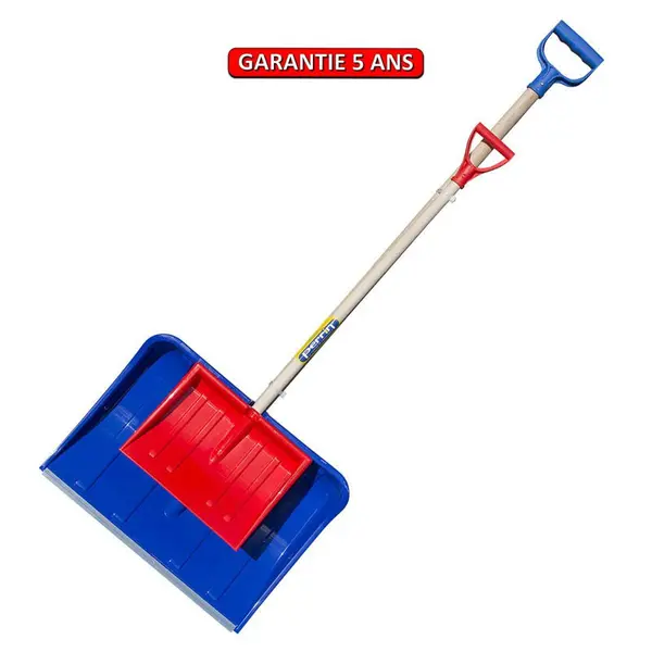 Lot poussoir polypro 49 cm + poussoir enfant 29 cm - outils neige - PERRIN