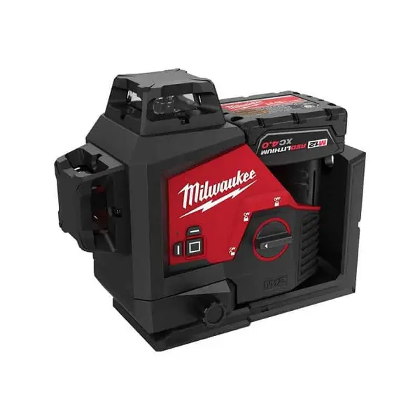 MILWAUKEE Laser 3 lignes vert 12V 4Ah - M12 3PL-401C - 4933478102
