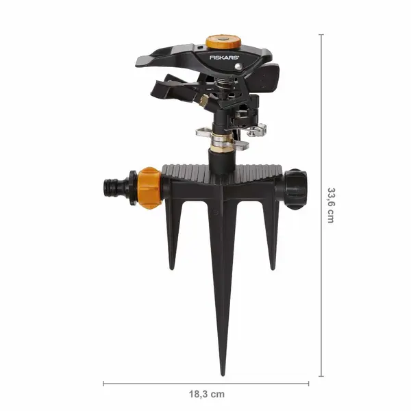 Arroseur canon métal avec pic - FISKARS