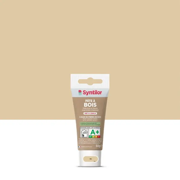 Pâte à bois Biosourcé SYNTILOR pin 50 g - SYNTILOR