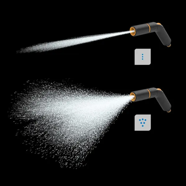 Pistolet d'arrosage - 2 fonctions avec raccord STOP - set d’arrosage SoftGrip - FISKARS