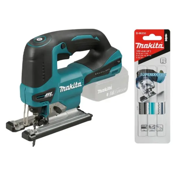Scie Sauteuse 18V Djv184Zj + Set De 3 Lames Offert Makita