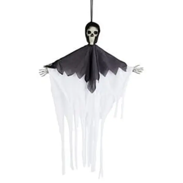 Squelette suspendu fluo Halloween H50cm (3 modèles)