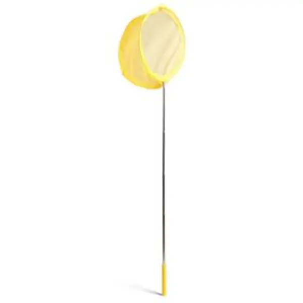 Épuisette télescopique inox et polyester 38 à 86cm - 3 coloris