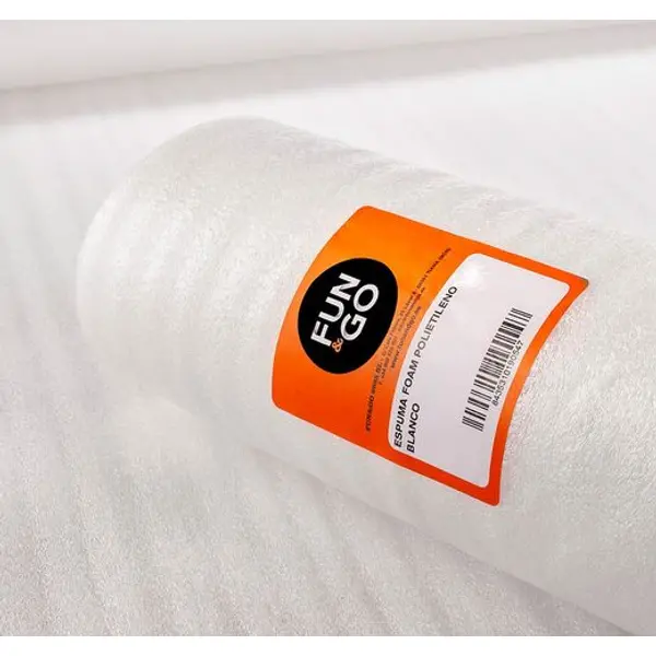 Espuma Foam 1 Mm Color Blanco 1,2M X10M
