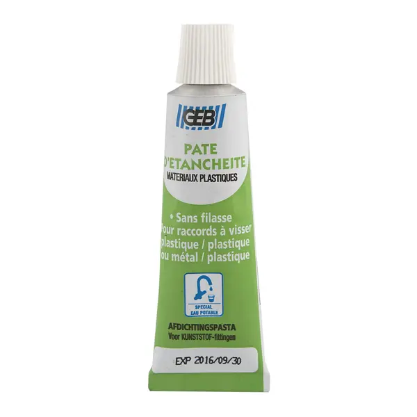 Pâte d'étanchéité eau potable 20 ml GEB - GEB