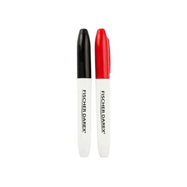 Marqueurs rouge et noir lot de 2 fischer darex - FISCHER DAREX