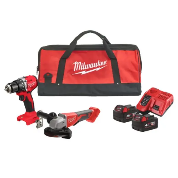 Lot Visseuse Percussion Meuleuse M18 Blpp2C-402 Milwaukee