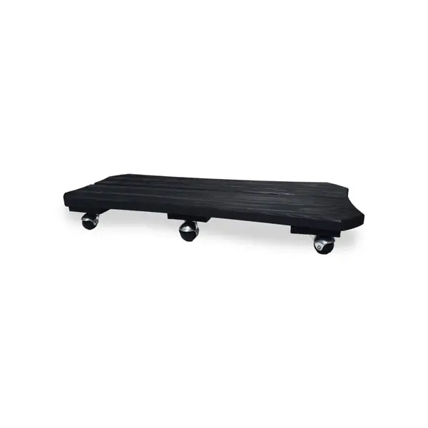 Roule plante Bois spécial bac anthracite - 30x70 cm - Bois - Louis Moulin