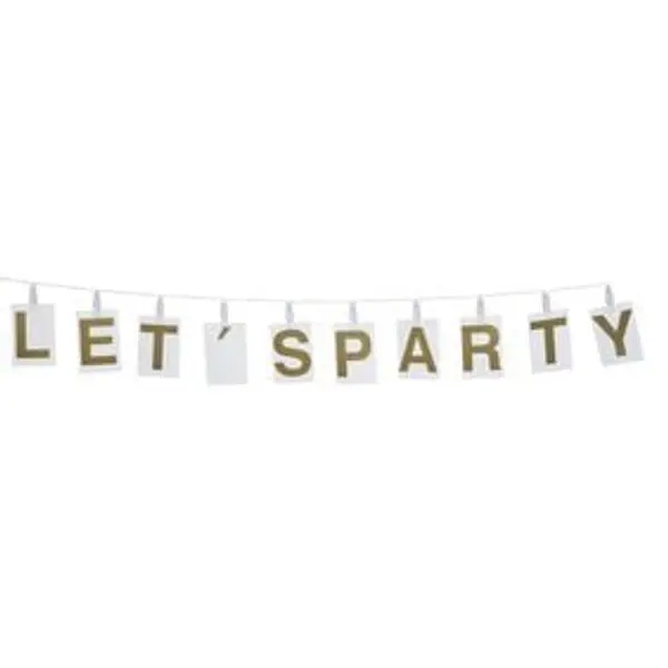 Guirlande LED let's party