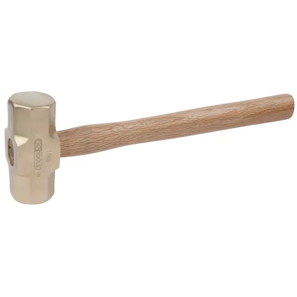 Massettes octogonales BRONZEplus, manche bois